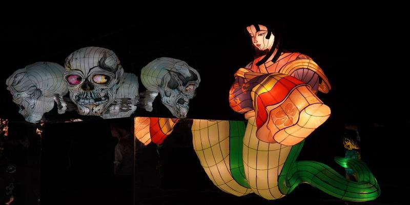 浮世绘中的“百鬼夜行”,北京呈现日本妖怪文化展