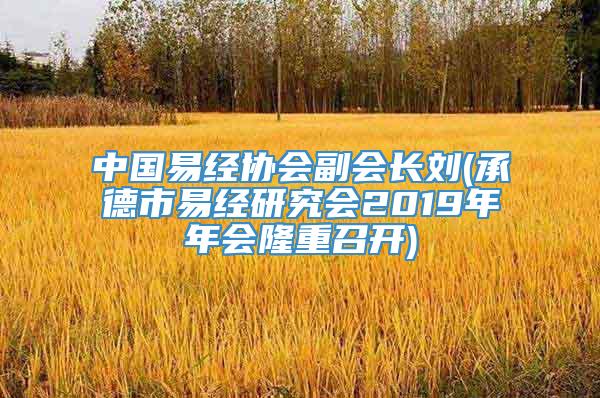 中国易经协会副会长刘(承德市易经研究会2019年年会隆重召开)