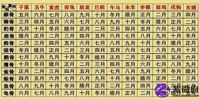 从农历生辰观骨相命中带不带财一看便知!