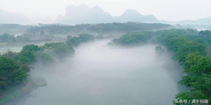 风水之地霸王卸甲，媲美桂林山水的一个西南免费秘境江平古镇！