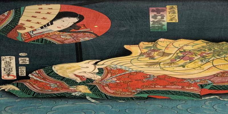 浮世绘中的“百鬼夜行”,北京呈现日本妖怪文化展