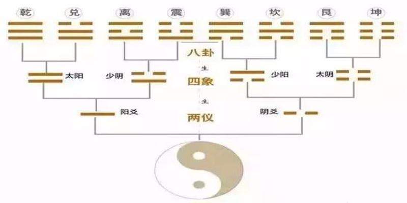 中国文化最神奇的八个汉字，乾、坤、震、巽、坎、离、艮、兑