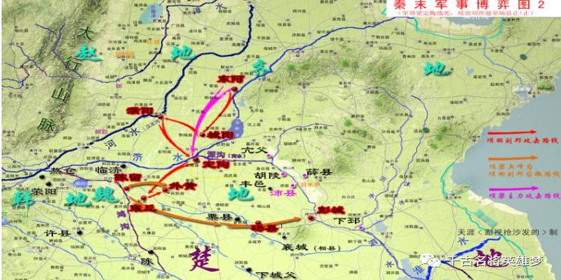其实项羽刘邦初期仗打的很烂，还动不动屠城，一通浪战，害死项梁
