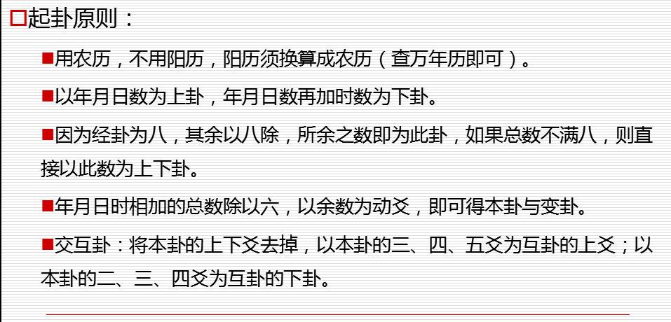 道真讲“周易”(六)八卦的基本起卦方法(中)时间起卦法