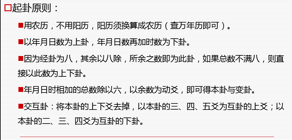 道真讲“周易”（六）八卦的基本起卦方法（中）时间起卦法