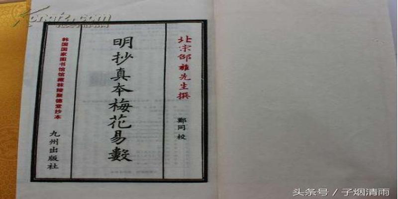 梅花易数外应·宗风道人平原子占例