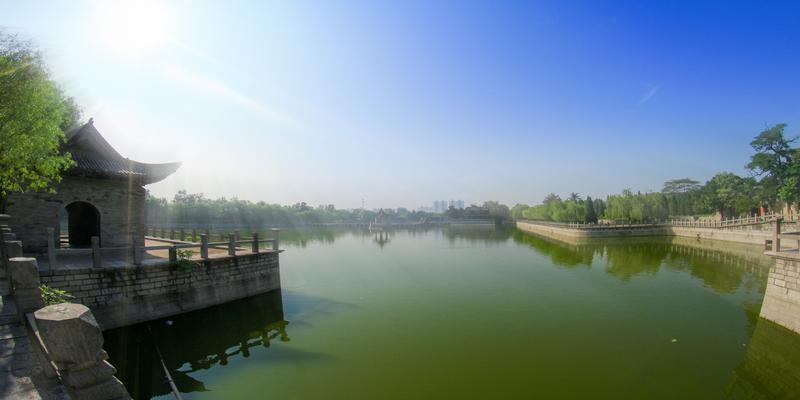 河南百泉景区：苏轼泼墨书写，乾隆砌石修湖，梅花易数邵雍故居