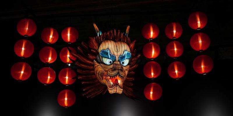 浮世绘中的“百鬼夜行”,北京呈现日本妖怪文化展