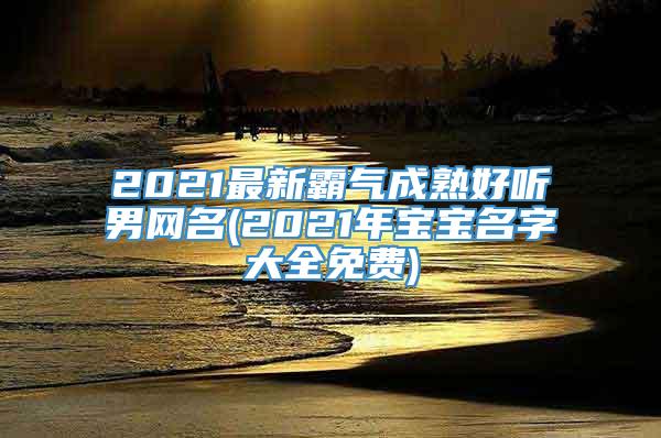 2021最新霸气成熟好听男网名(2021年宝宝名字大全免费)