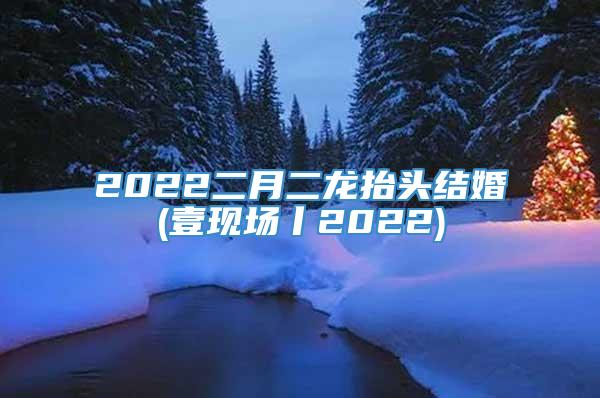 2022二月二龙抬头结婚(壹现场丨2022)