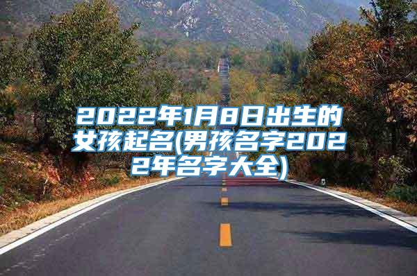 2022年1月8日出生的女孩起名(男孩名字2022年名字大全)