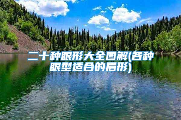 二十种眼形大全图解(各种眼型适合的眉形)