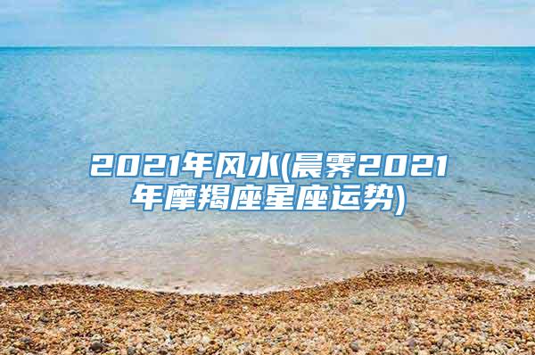 2021年风水(晨霁2021年摩羯座星座运势)