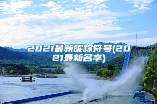 2021最新昵称符号(2021最新名字)