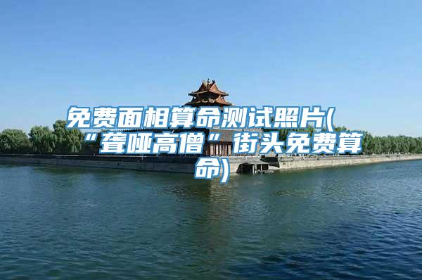 免费面相算命测试照片(“聋哑高僧”街头免费算命)