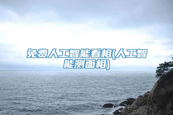 免费人工智能看相(人工智能测面相)