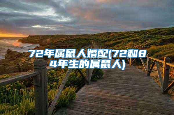 72年属鼠人婚配(72和84年生的属鼠人)