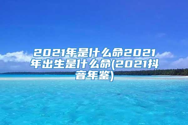 2021年是什么命2021年出生是什么命(2021抖音年鉴)