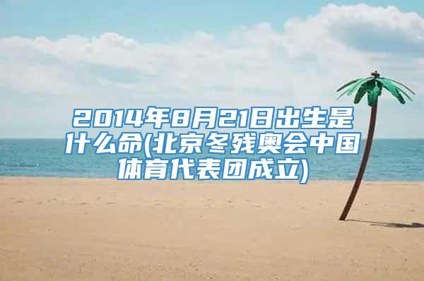 2014年8月21日出生是什么命(北京冬残奥会中国体育代表团成立)