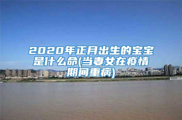 2020年正月出生的宝宝是什么命(当妻女在疫情期间重病)