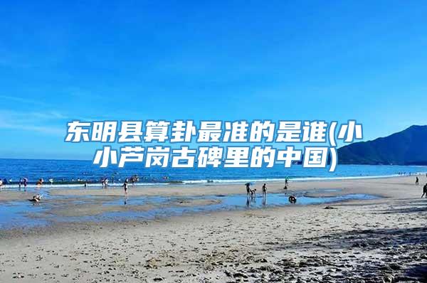 东明县算卦最准的是谁(小小芦岗古碑里的中国)