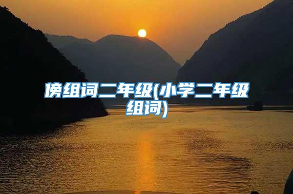傍组词二年级(小学二年级组词)