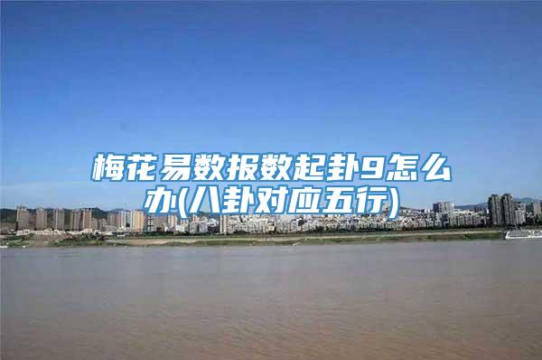梅花易数报数起卦9怎么办(八卦对应五行)
