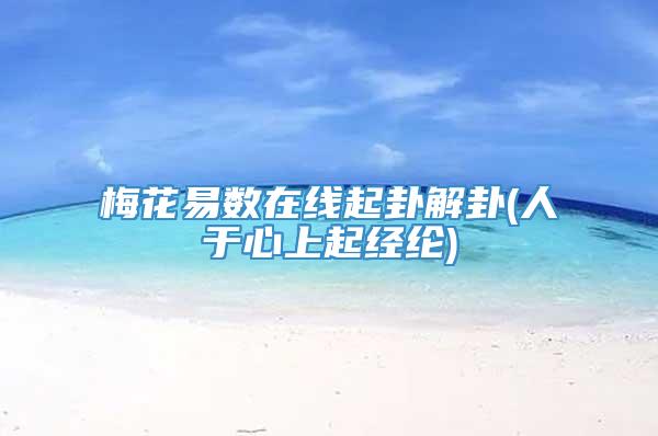 梅花易数在线起卦解卦(人于心上起经纶)