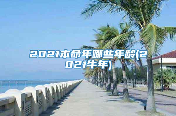 2021本命年哪些年龄(2021牛年)