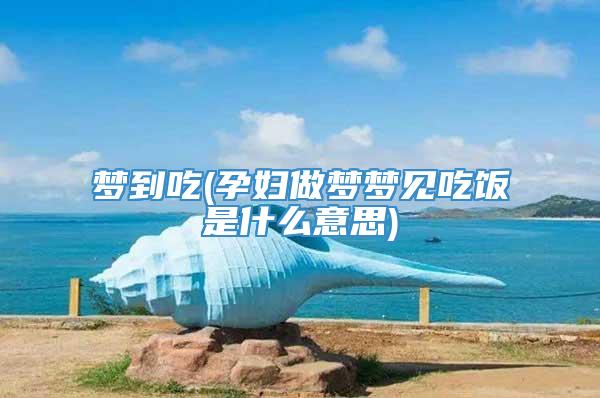 梦到吃(孕妇做梦梦见吃饭是什么意思)