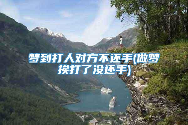 梦到打人对方不还手(做梦挨打了没还手)
