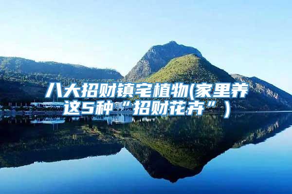 八大招财镇宅植物(家里养这5种“招财花卉”)