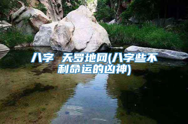 八字 天罗地网(八字些不利命运的凶神)