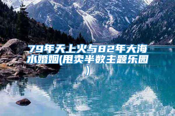 79年天上火与82年大海水婚姻(甩卖半数主题乐园)