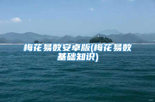 梅花易数安卓版(梅花易数基础知识)