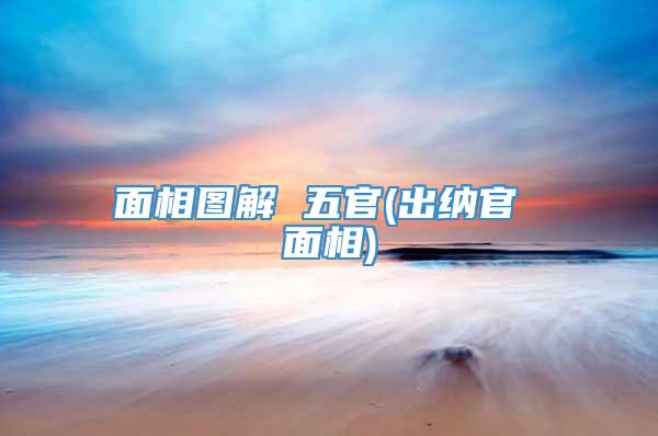 面相图解 五官(出纳官 面相)