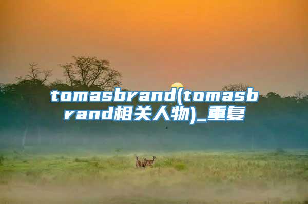 tomasbrand(tomasbrand相关人物)_重复