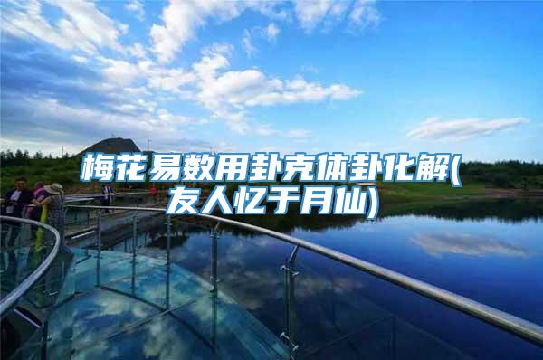 梅花易数用卦克体卦化解(友人忆于月仙)