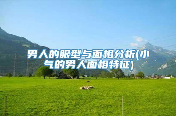 男人的眼型与面相分析(小气的男人面相特征)