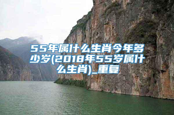 55年属什么生肖今年多少岁(2018年55岁属什么生肖)_重复