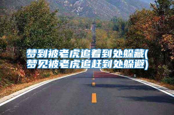 梦到被老虎追着到处躲藏(梦见被老虎追赶到处躲避)