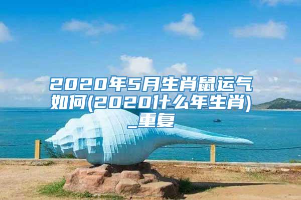 2020年5月生肖鼠运气如何(2020什么年生肖)_重复