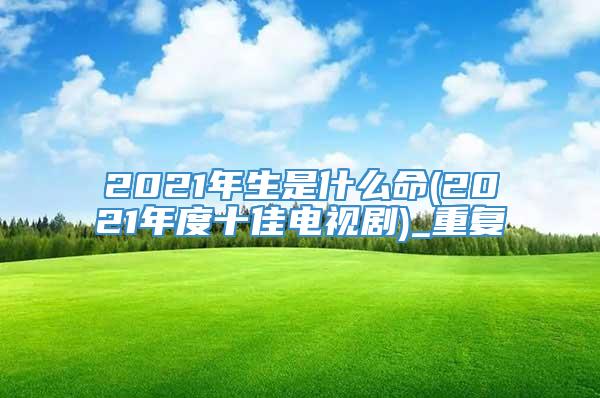 2021年生是什么命(2021年度十佳电视剧)_重复