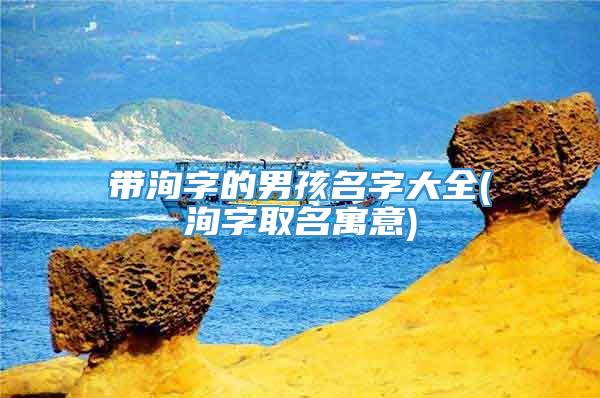 带洵字的男孩名字大全(洵字取名寓意)