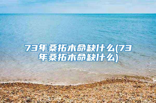 73年桑拓木命缺什么(73年桑拓木命缺什么)