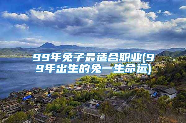 99年兔子最适合职业(99年出生的兔一生命运)