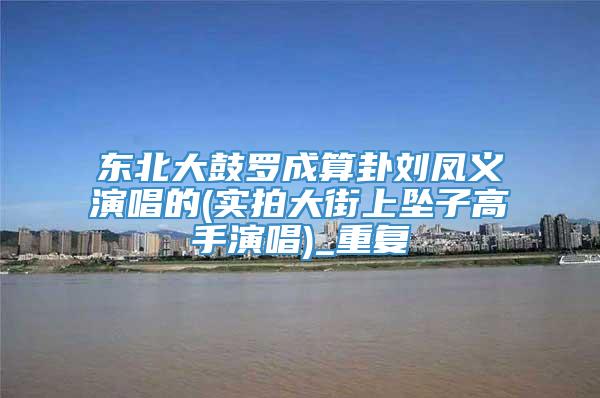 东北大鼓罗成算卦刘凤义演唱的(实拍大街上坠子高手演唱)_重复