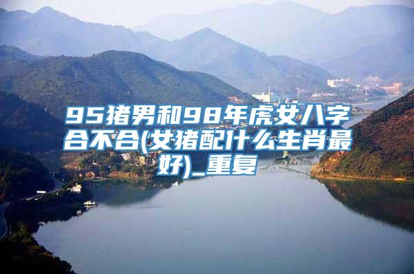 95猪男和98年虎女八字合不合(女猪配什么生肖最好)_重复