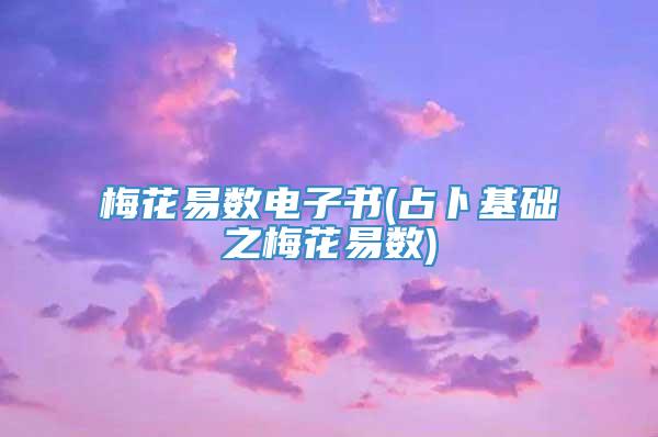 梅花易数电子书(占卜基础之梅花易数)