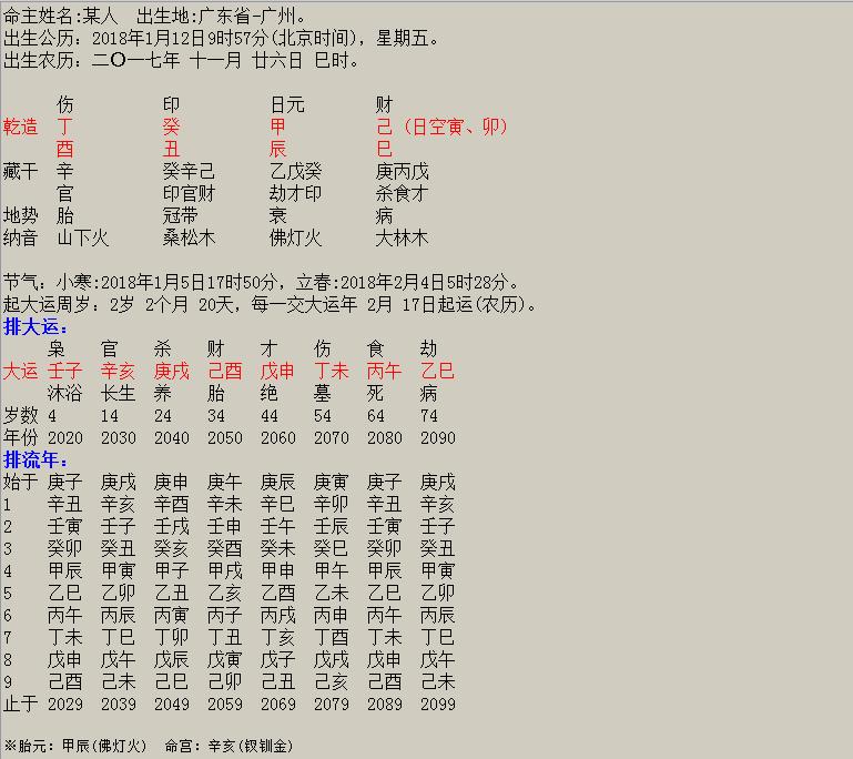 2018年1月12日高级专家四柱八字案例详批，看懂的是高手